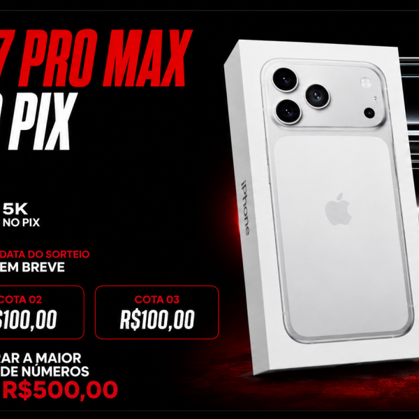 IPHONE 17 PRO MAX 256GB OU 5K NO P1X!